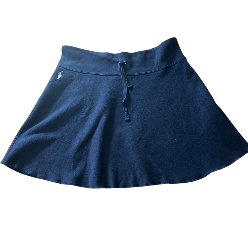 Ralph Lauren Blue Mini A-Line Skirt for Casual‎ Wear